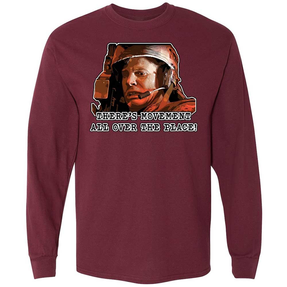 Long Sleeve T-Shirt - LPP956MP - Maroon - 16