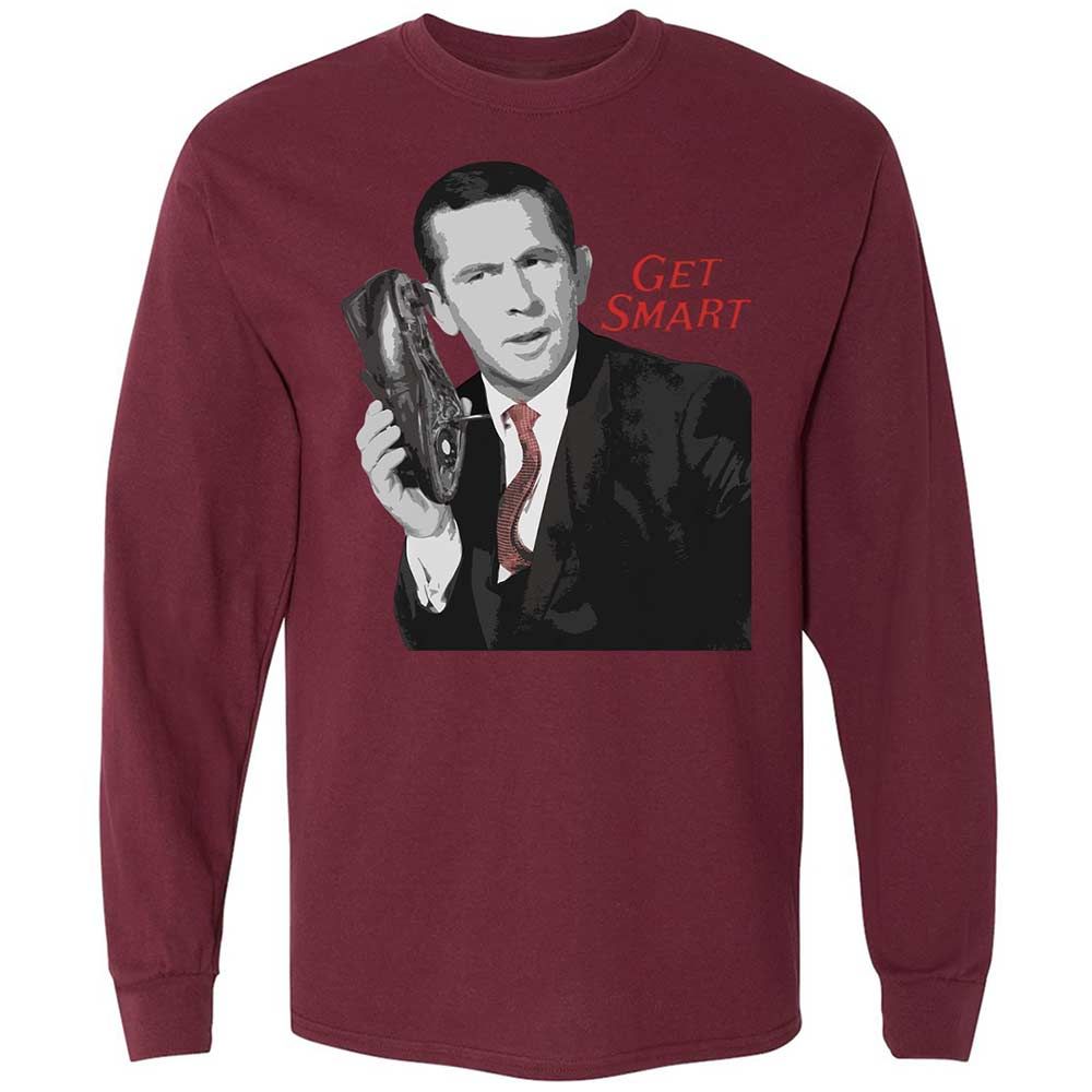 Long Sleeve T-Shirt - JNNP6E2Q - Maroon - 16
