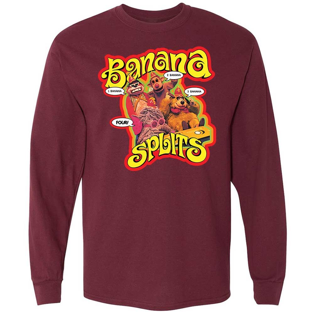 Banana Splits - Maroon - 16