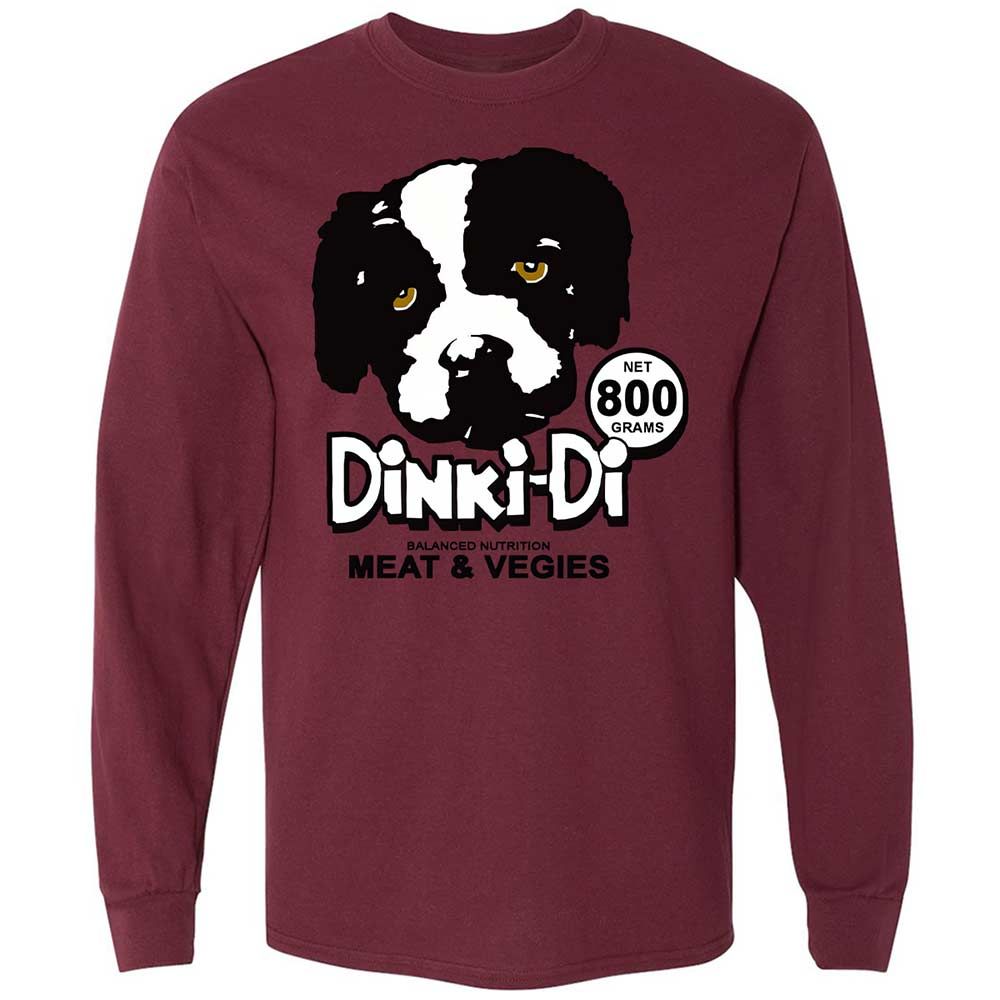 Long Sleeve T-Shirt - 64KGKEJP - Maroon - 16