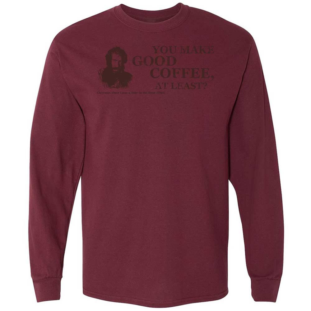 You make good coffee, at least? - Maroon - 16