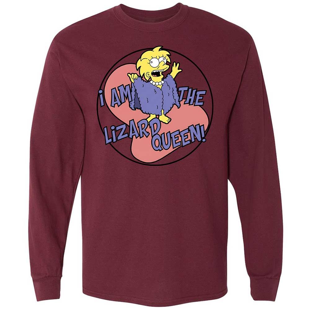 I am the Lizard Queen - Maroon - 16