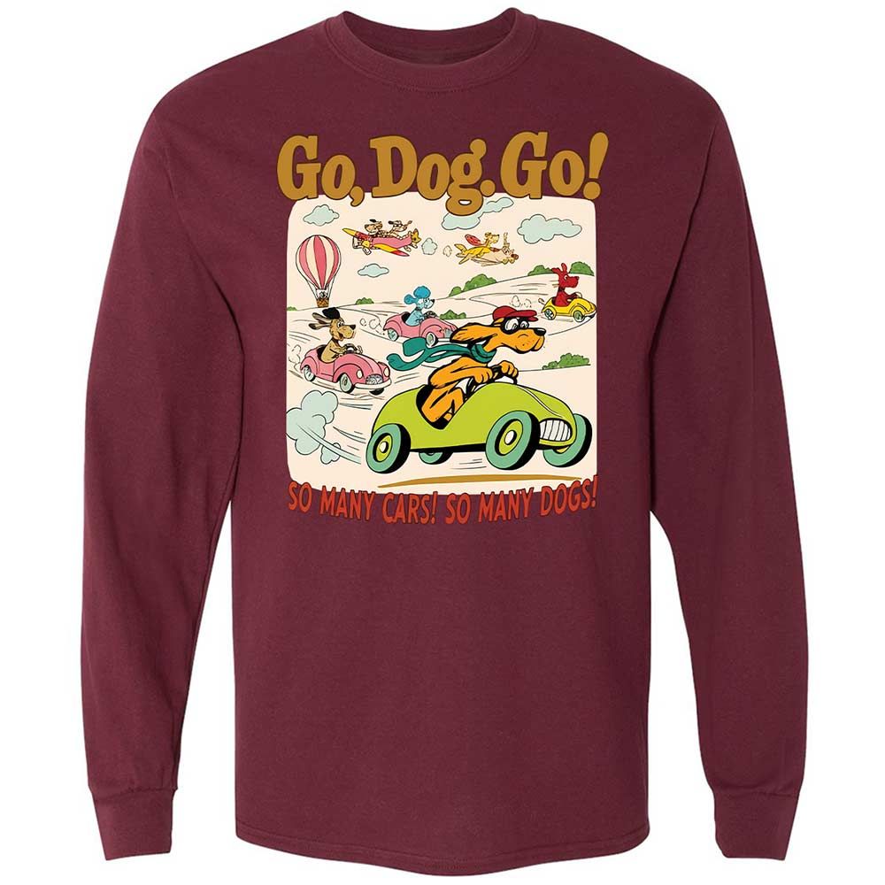 Long Sleeve T-Shirt - XEPRZNK6 - Maroon - 16