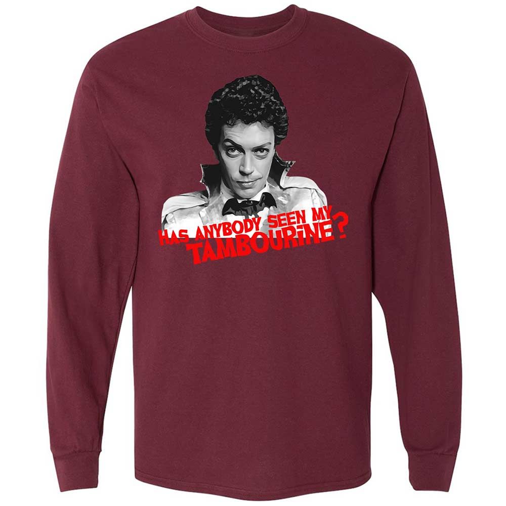 Long Sleeve T-Shirt - 12U5EHZN - Maroon - 16