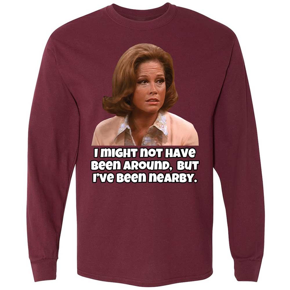 Long Sleeve T-Shirt - MVD3FV8L - Maroon - 16