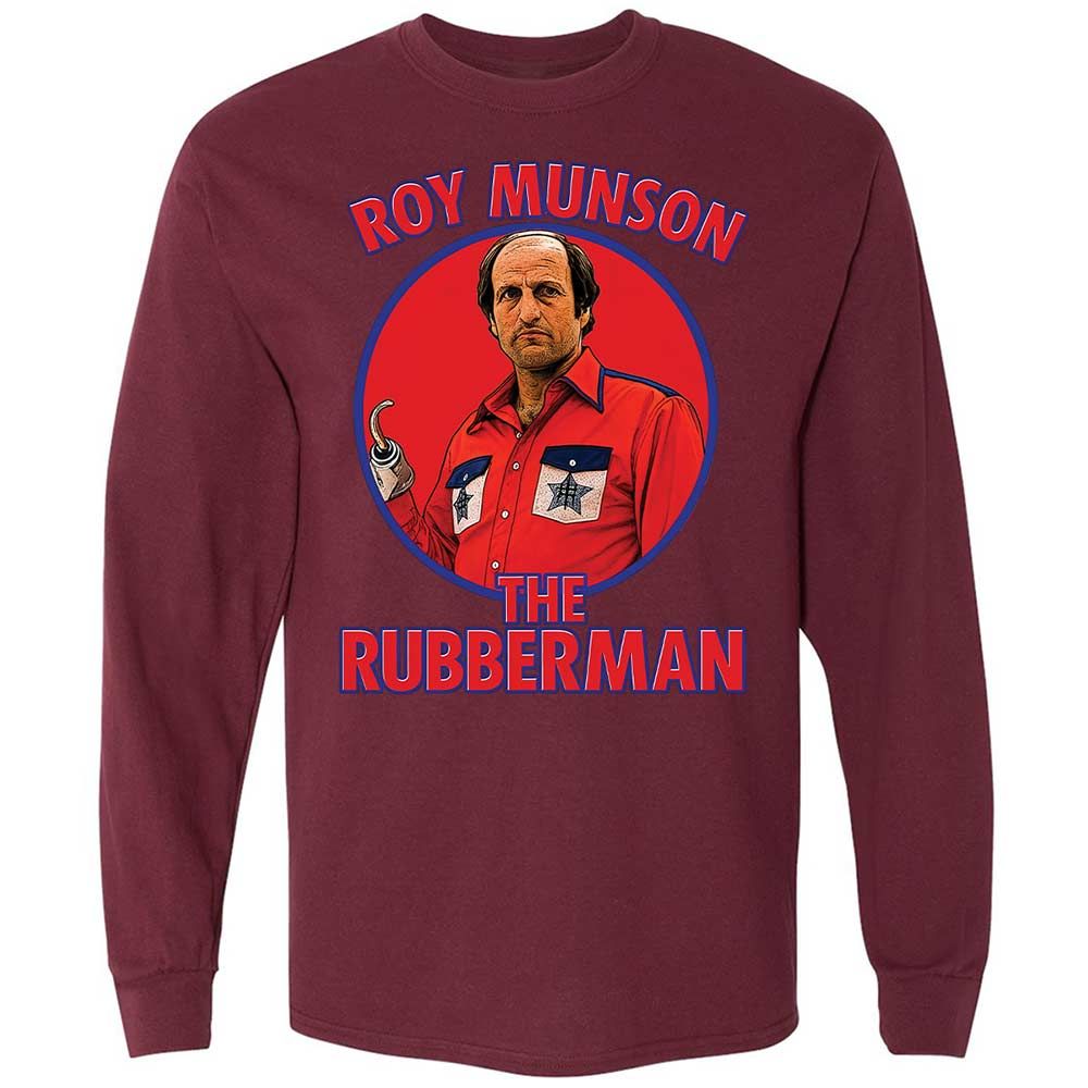 The Rubberman - Maroon - 16