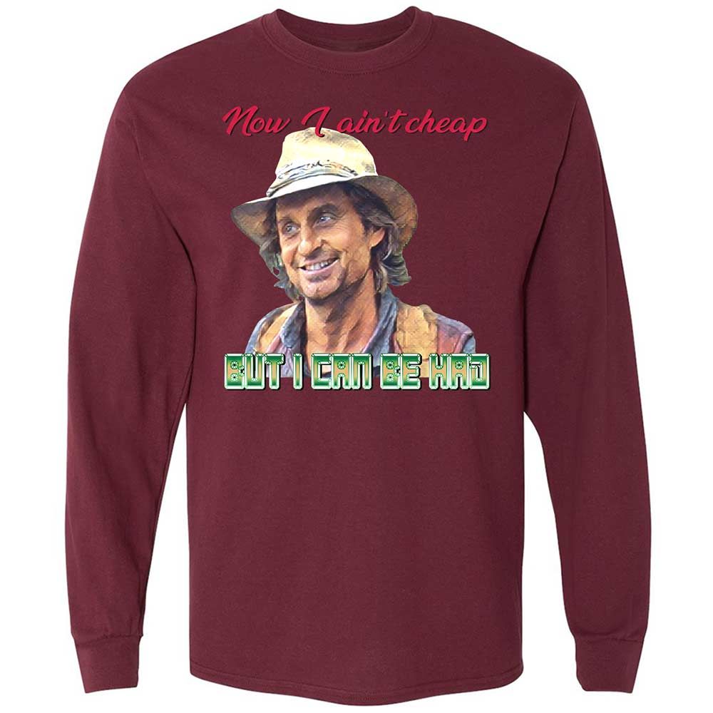 Long Sleeve T-Shirt - ELTZLZ1S - Maroon - 16