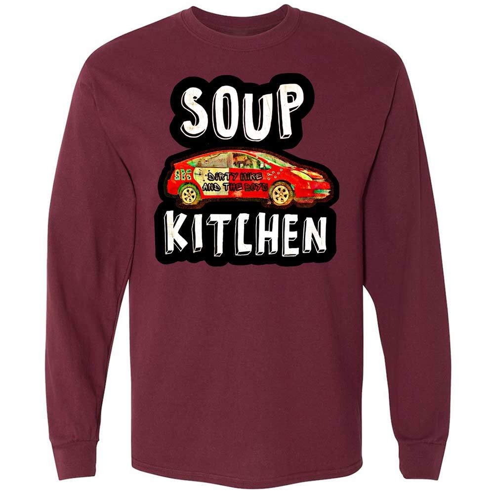 Long Sleeve T-Shirt - CT2FRFE6 - Maroon - 16