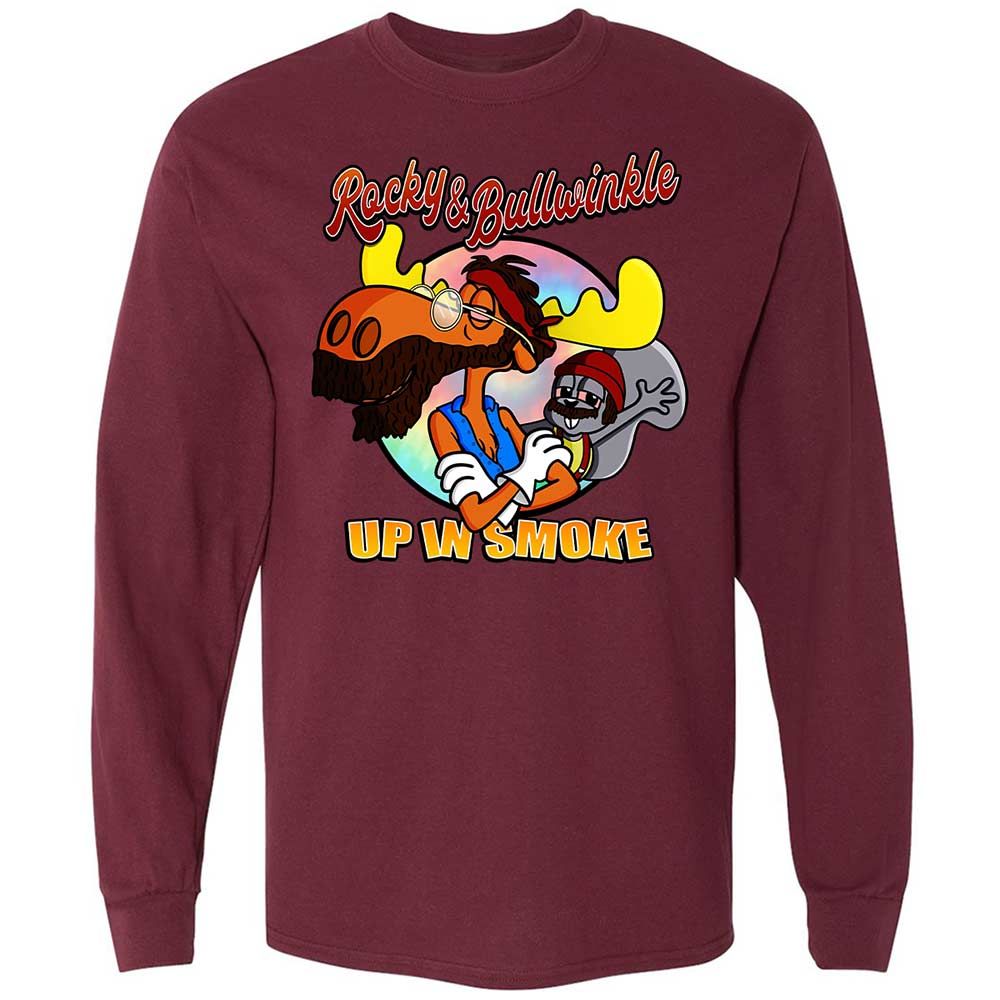 Funny Up In Smoke - Maroon - 16