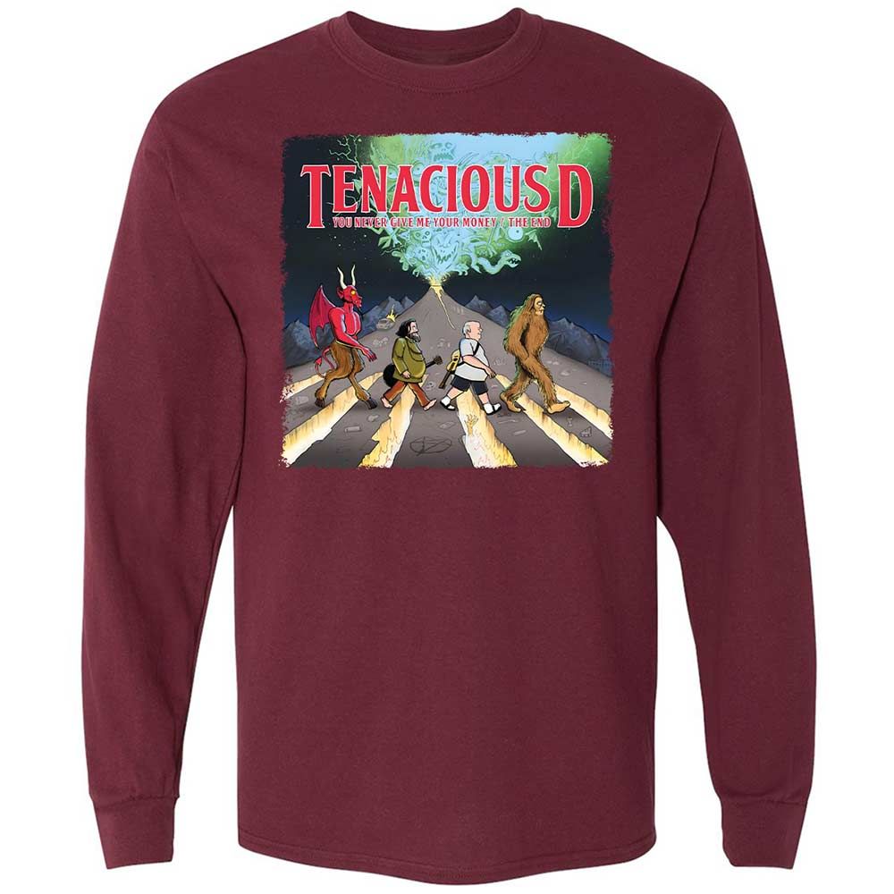 Long Sleeve T-Shirt - 5K62HX53 - Maroon - 16