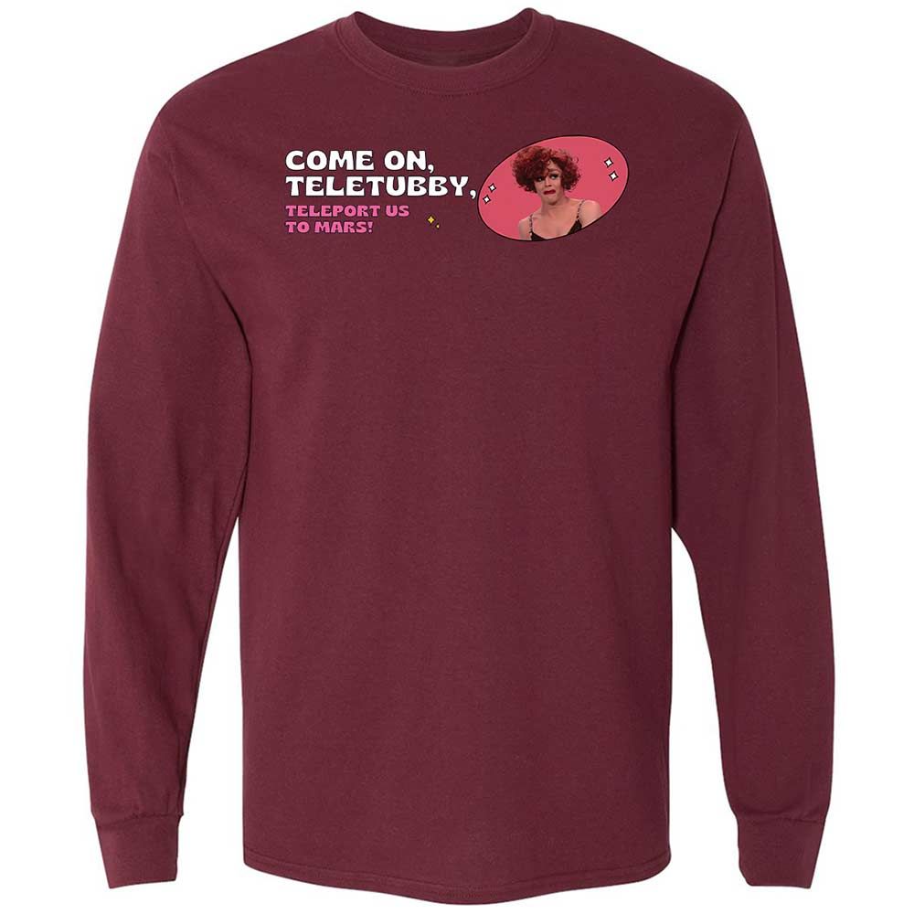 Long Sleeve T-Shirt - 7WUUBWBA - Maroon - 16