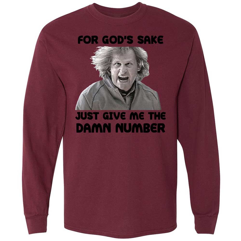 Long Sleeve T-Shirt - 1S8KPHEB - Maroon - 16