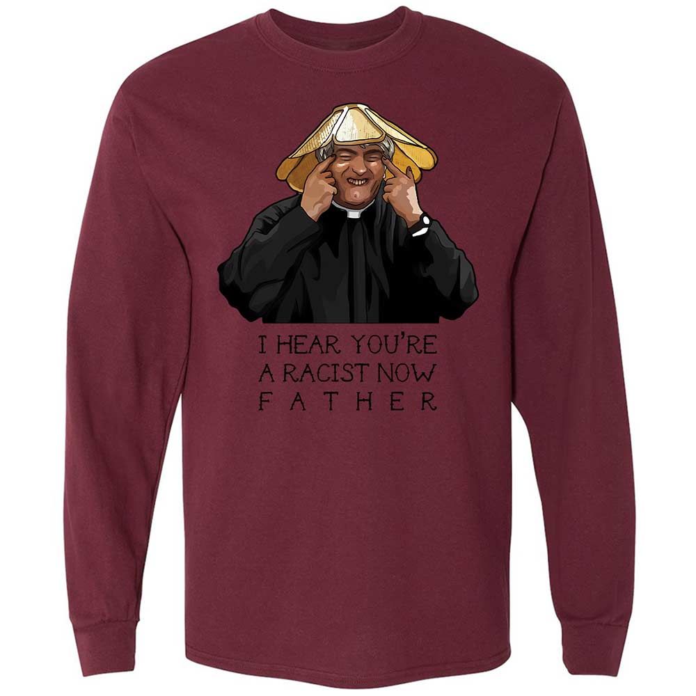 Long Sleeve T-Shirt - G72P6VHT - Maroon - 16