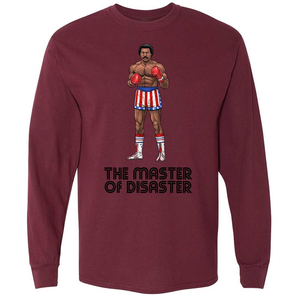 Long Sleeve T-Shirt - APMT3SR7 - Maroon - 16