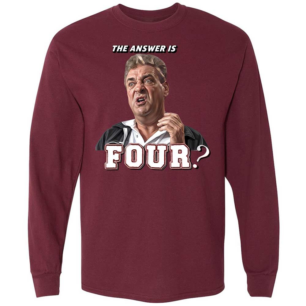 Long Sleeve T-Shirt - VTC2GWRH - Maroon - 16