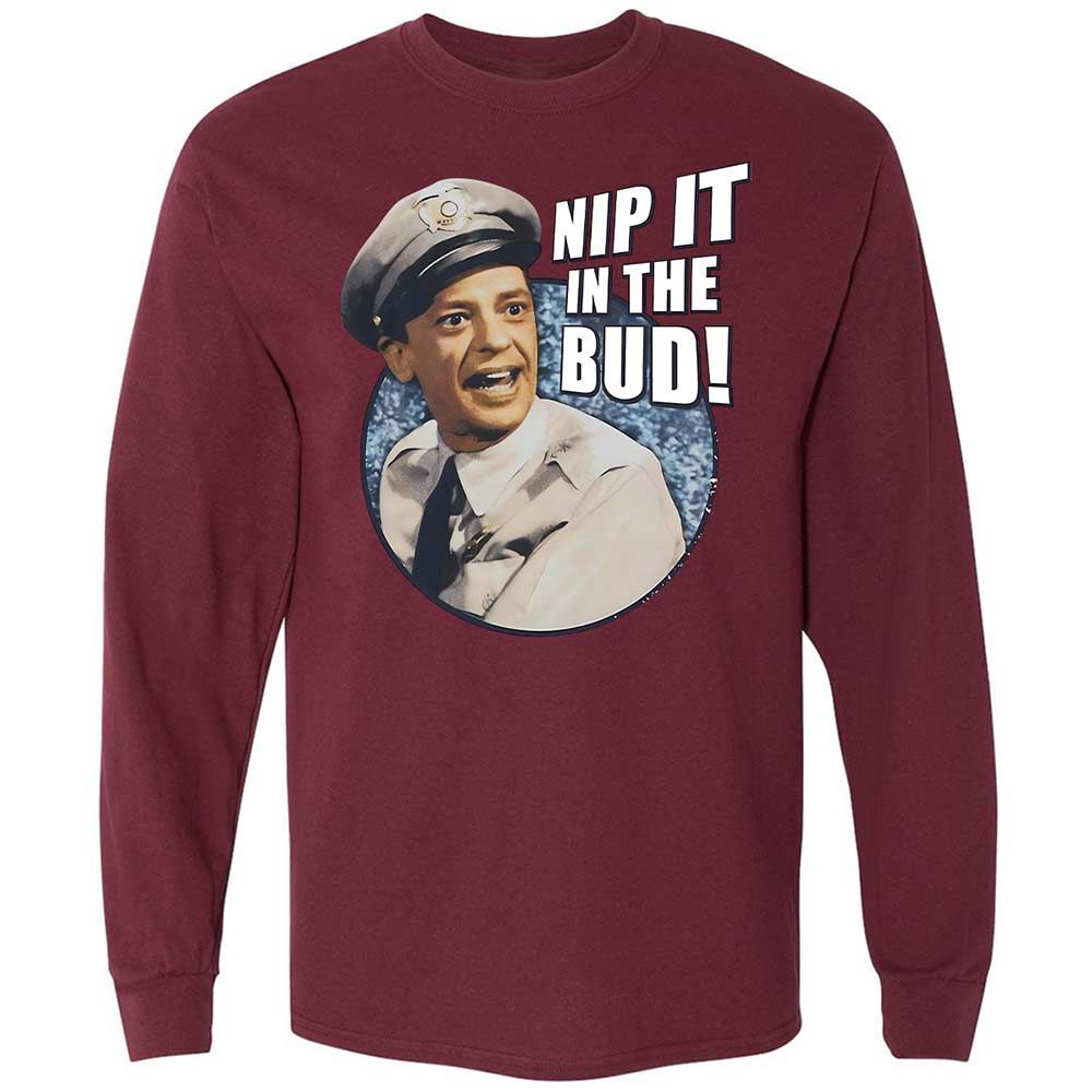 Long Sleeve T-Shirt - AXXL248X - Maroon - 16