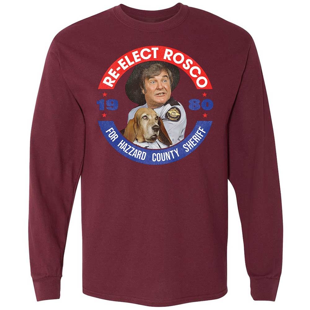Long Sleeve T-Shirt - 81GZ3W3T - Maroon - 16
