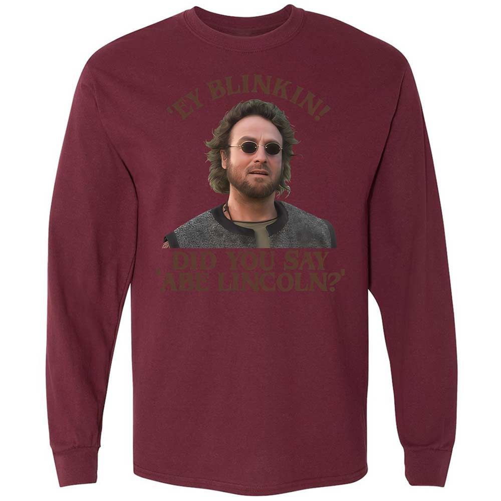 Did You Say Abe Lincoln - Maroon - 16