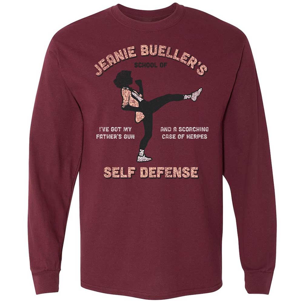 Long Sleeve T-Shirt - G1VHS38W - Maroon - 16