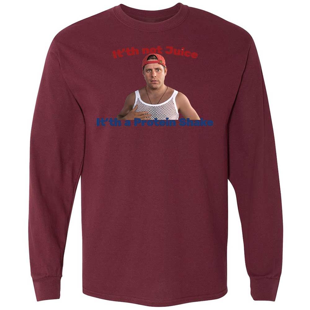 Long Sleeve T-Shirt - QJMA4DLN - Maroon - 16