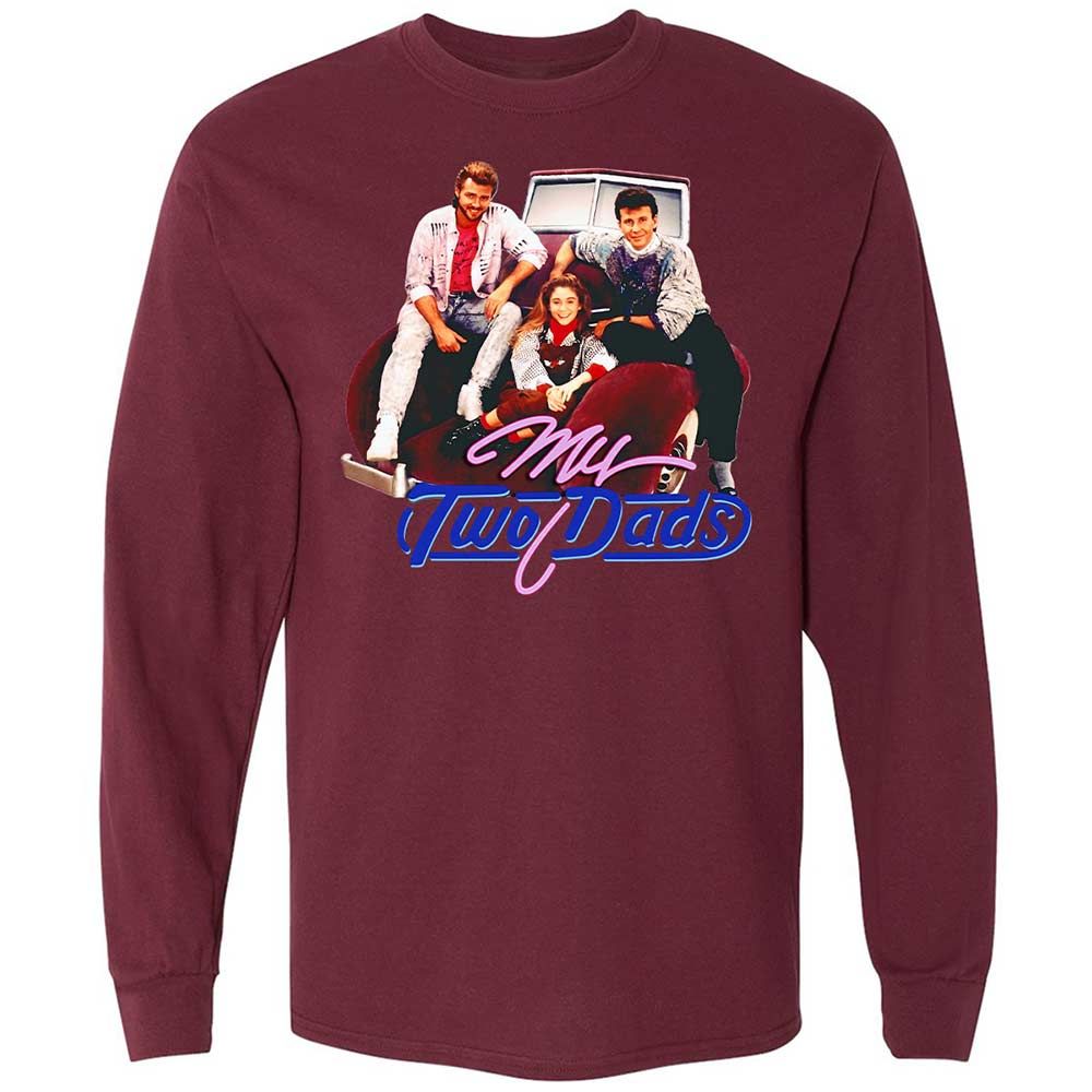My Two Dads - Maroon - 16