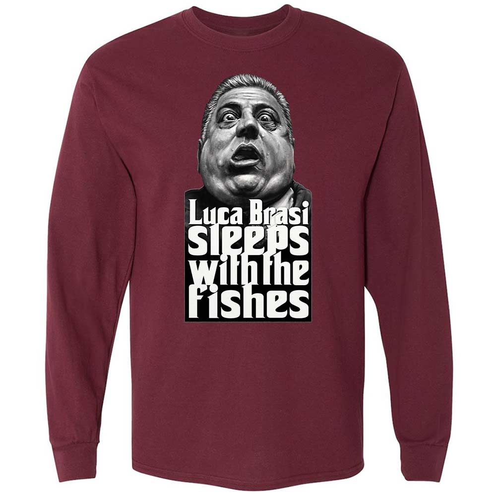 Sleeps with the fishes - Maroon - 16