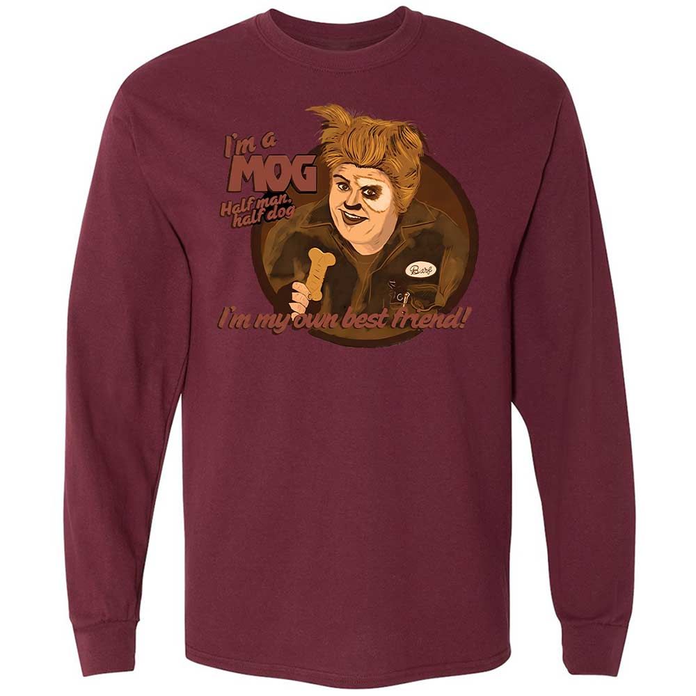 Long Sleeve T-Shirt - LL61Q9LW - Maroon - 16