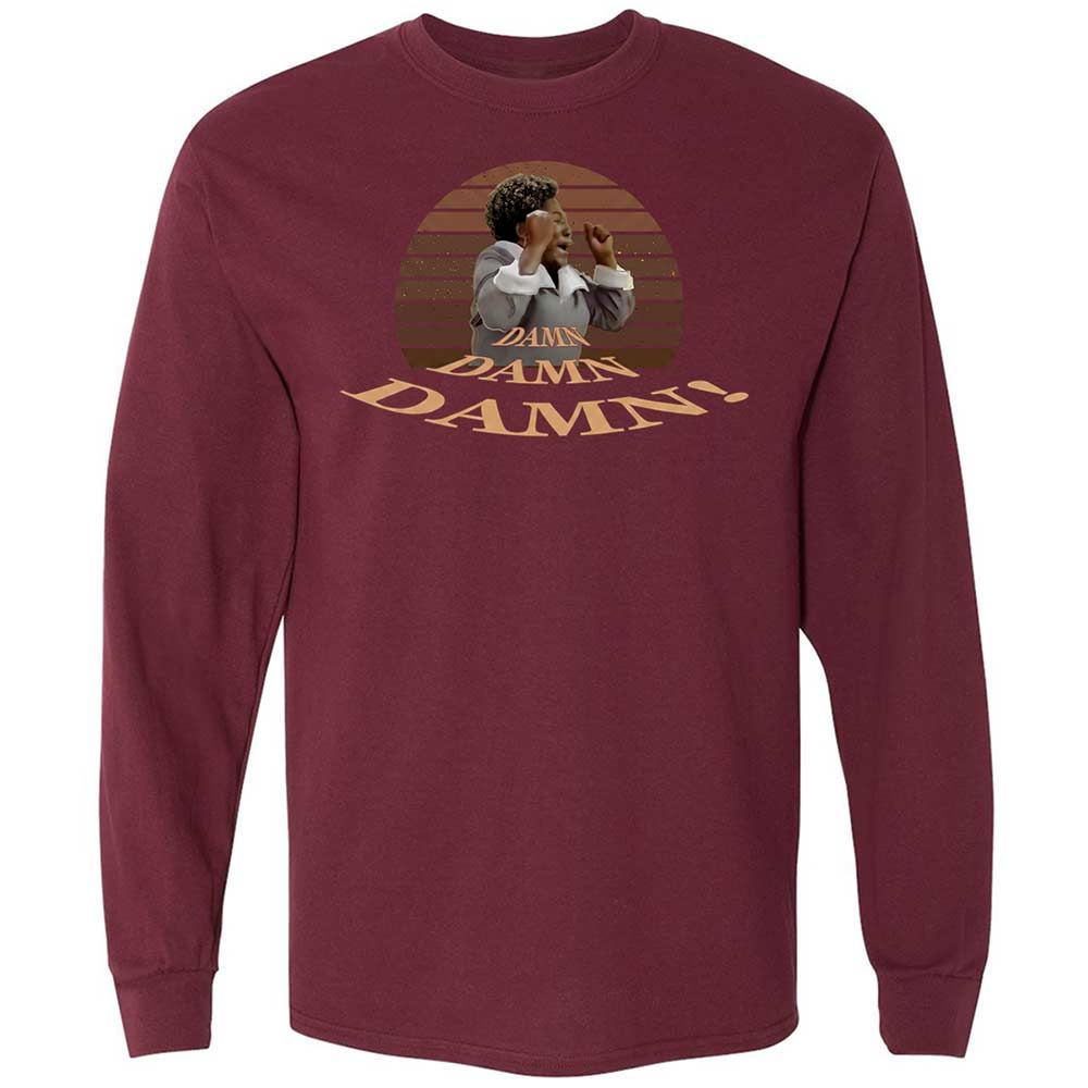 Long Sleeve T-Shirt - Y4VVXFGB - Maroon - 16