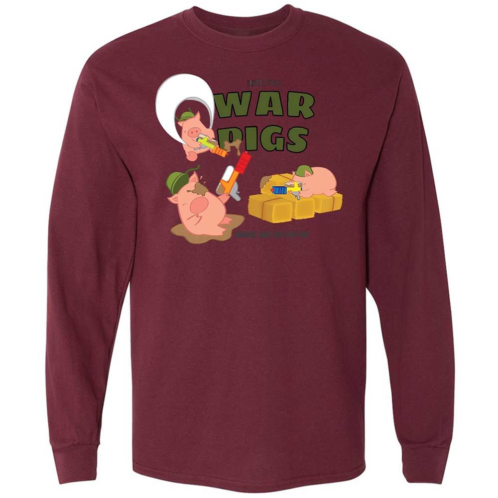 Making war just for fun - Maroon - 16