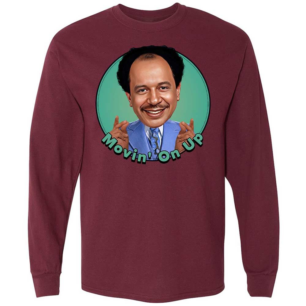 Long Sleeve T-Shirt - 9FZYUBK5 - Maroon - 16