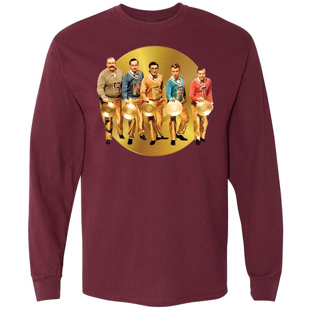 Long Sleeve T-Shirt - GXF2PHW8 - Maroon - 16
