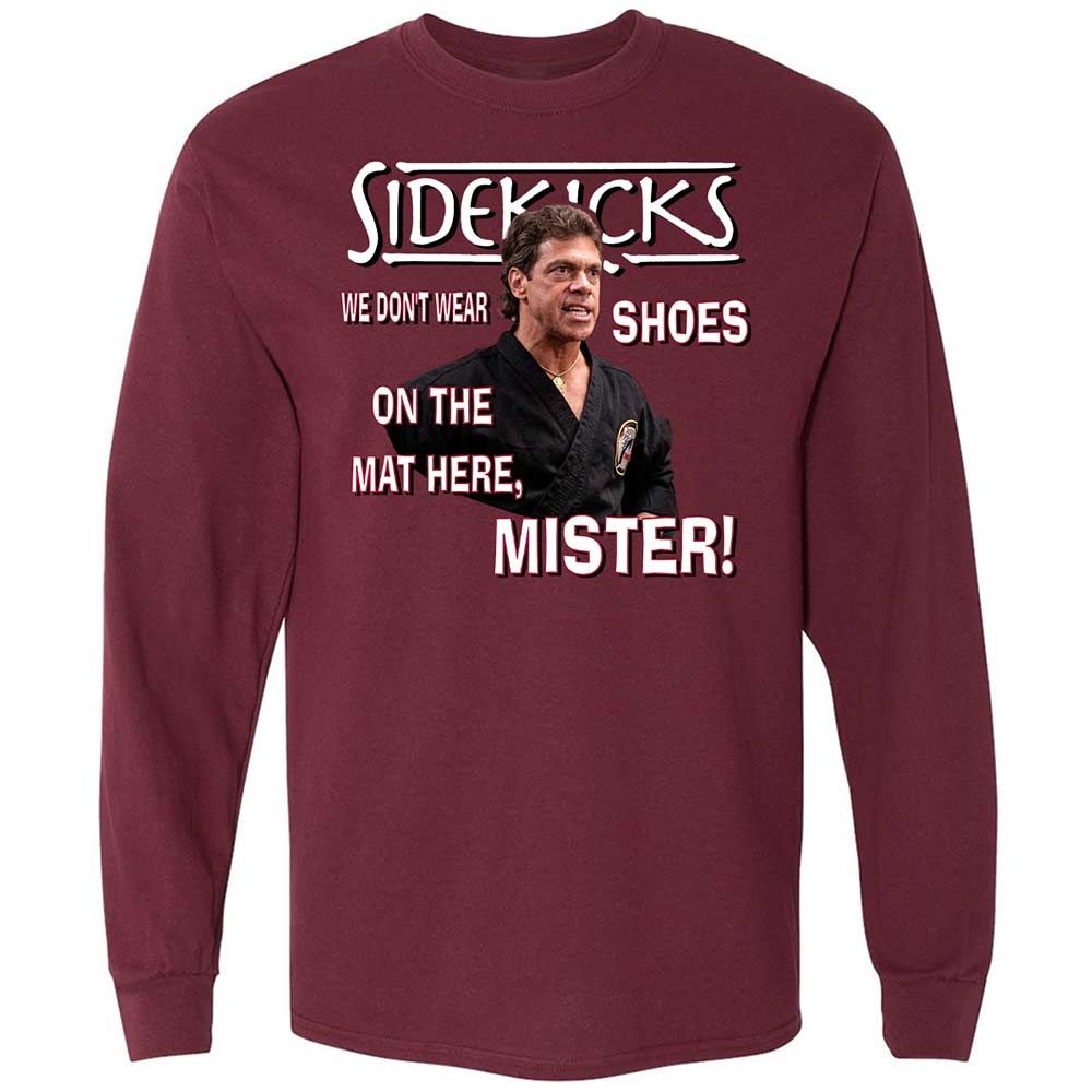 Long Sleeve T-Shirt - FQ7GHXPB - Maroon - 16