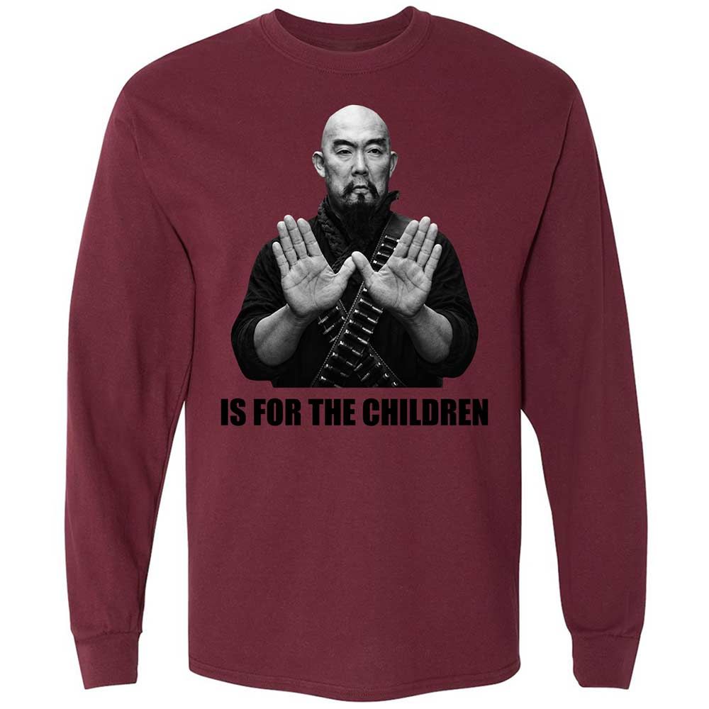 Long Sleeve T-Shirt - GJAPU5PK - Maroon - 16