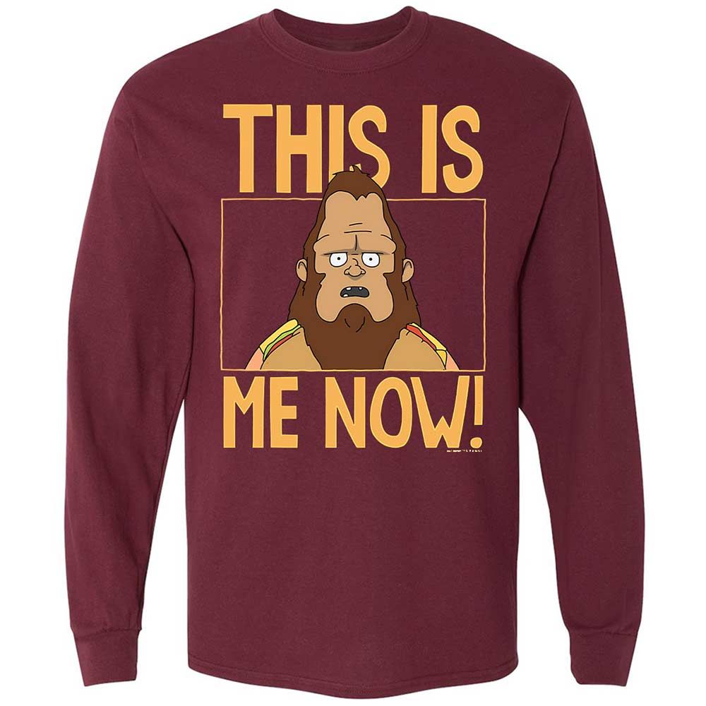 Long Sleeve T-Shirt - RGS66SEQ - Maroon - 16