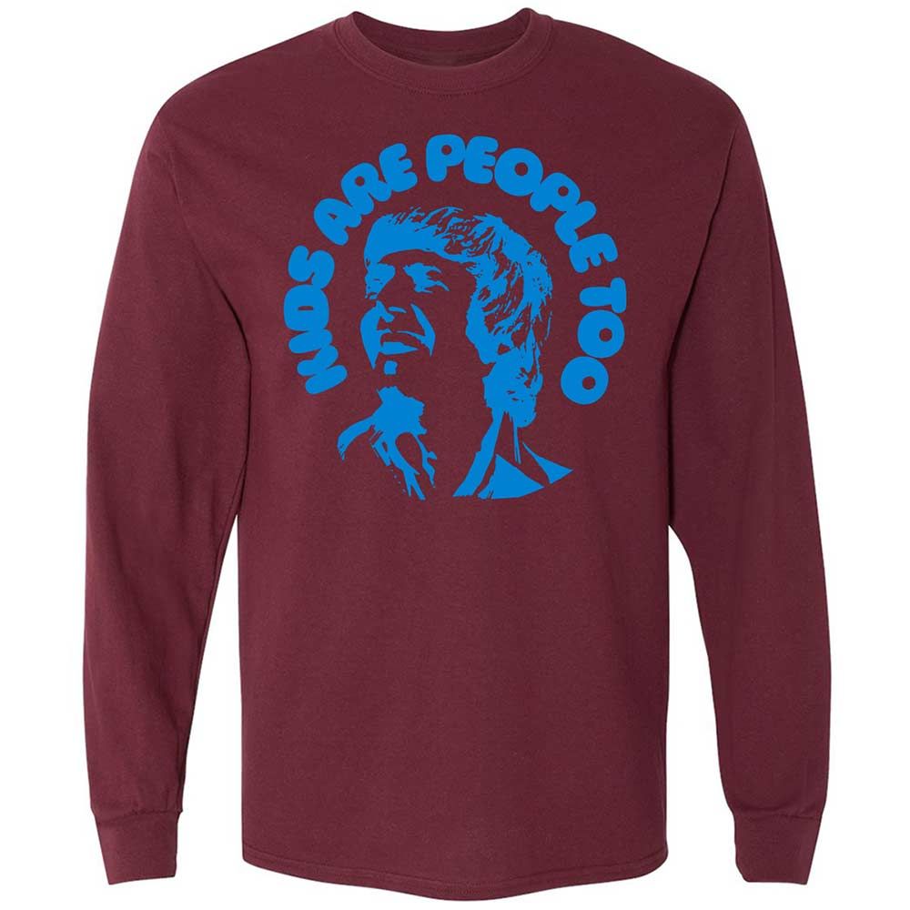 Long Sleeve T-Shirt - T1PKM5F2 - Maroon - 16