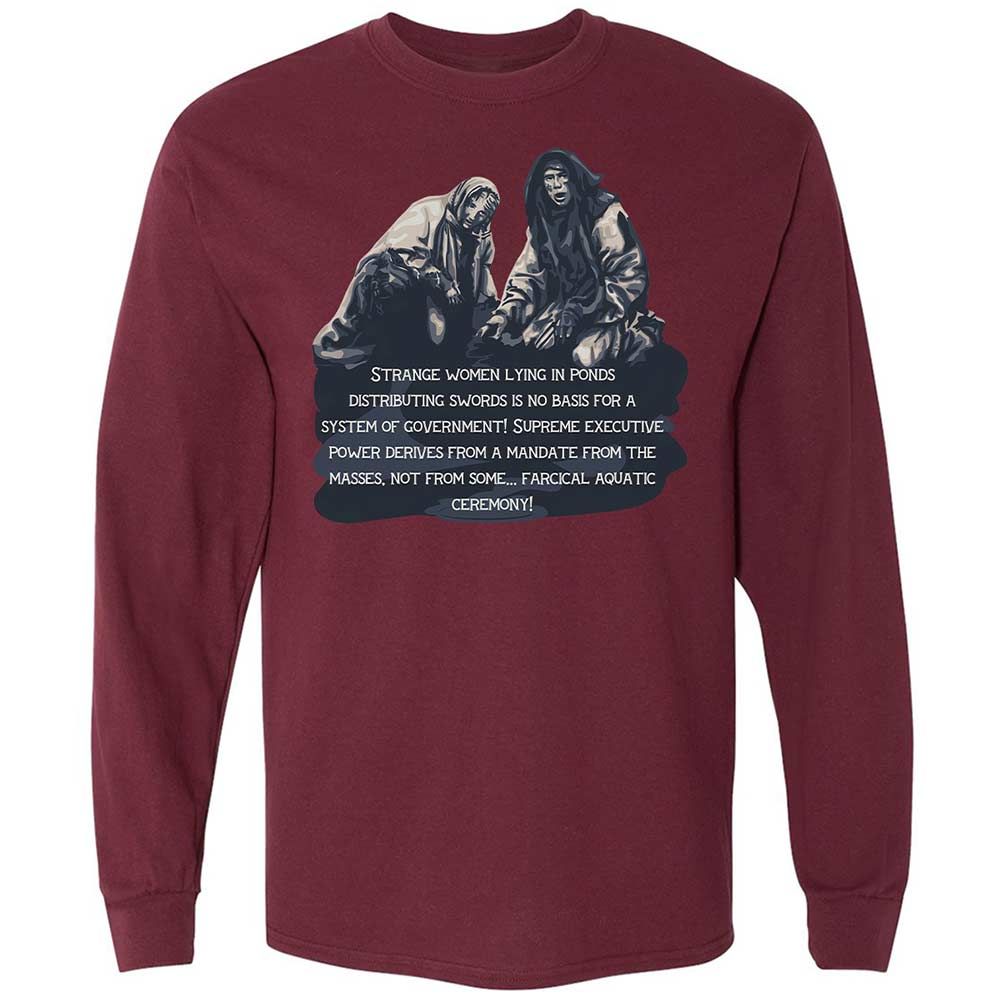 Long Sleeve T-Shirt - 2T4AG5B6 - Maroon - 16