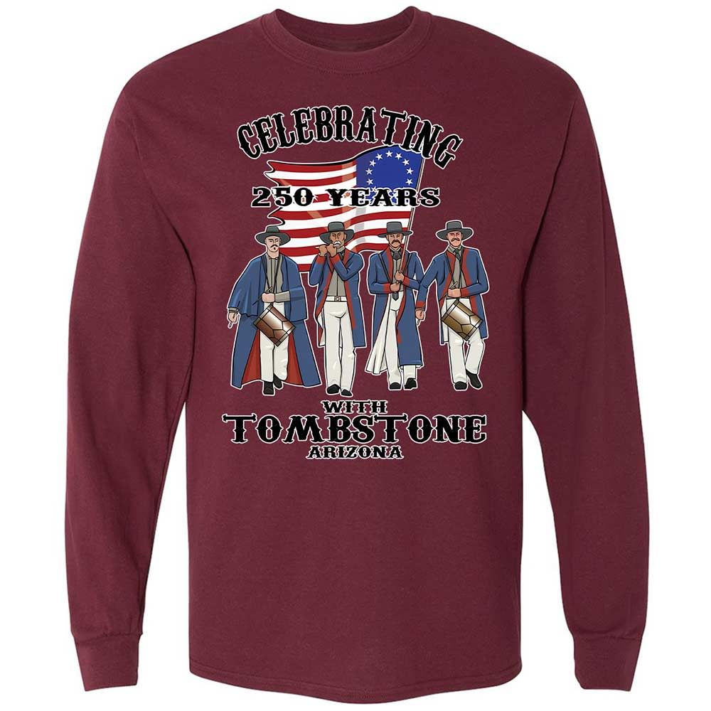 Tombstone Arizona - Maroon - 16