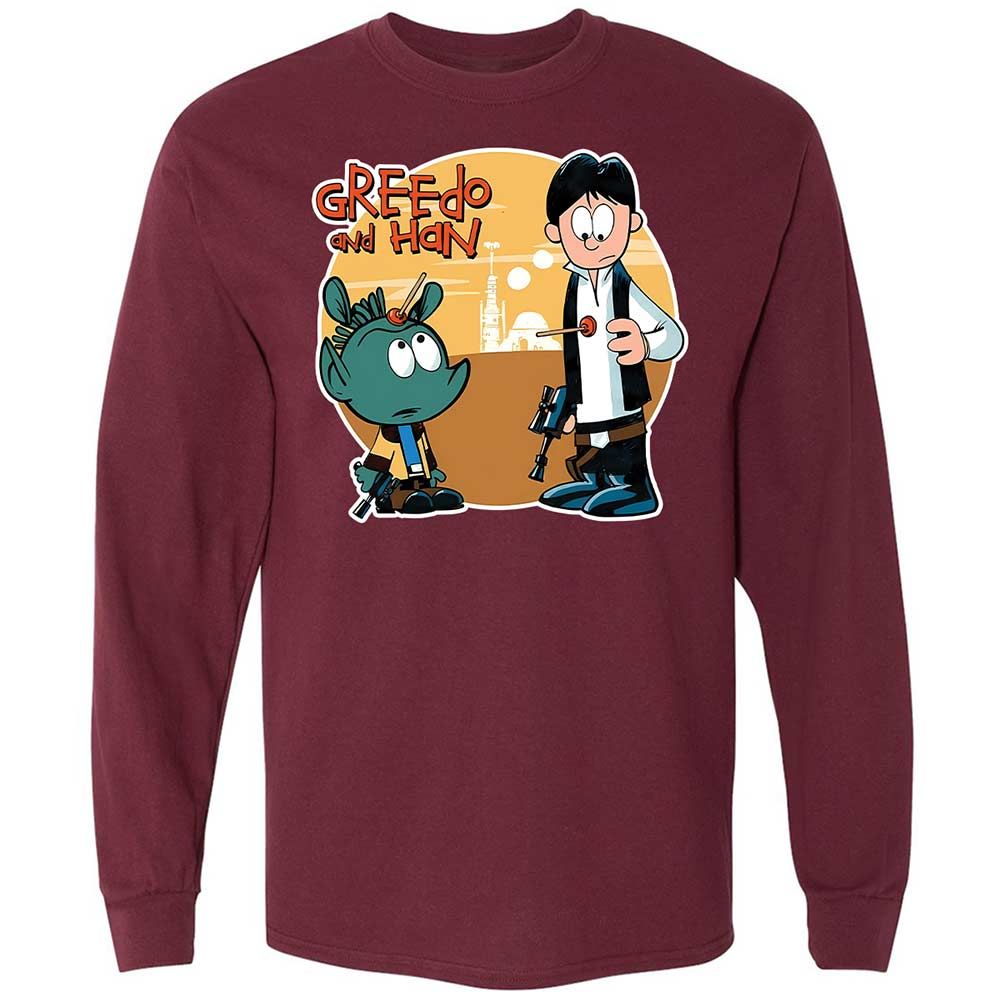 Greedo & Han - Maroon - 16