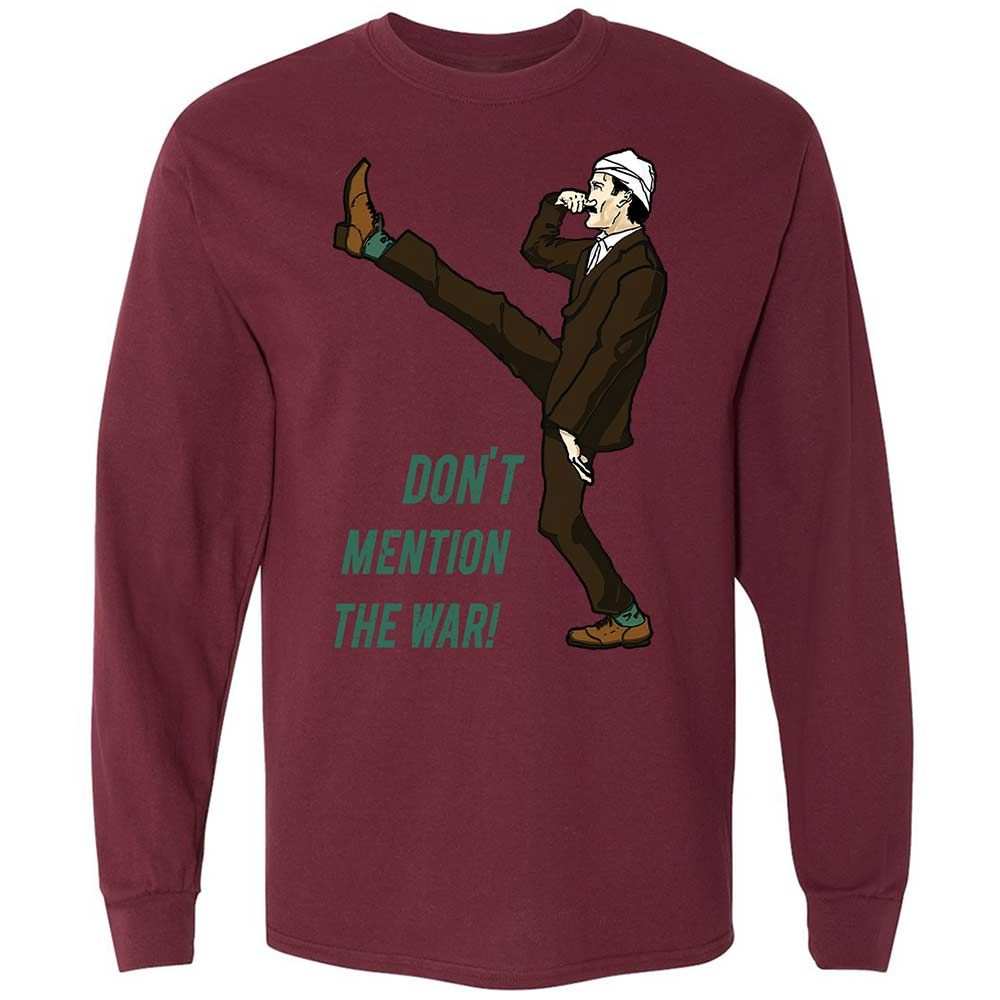 Long Sleeve T-Shirt - 1P9DTVSB - Maroon - 16