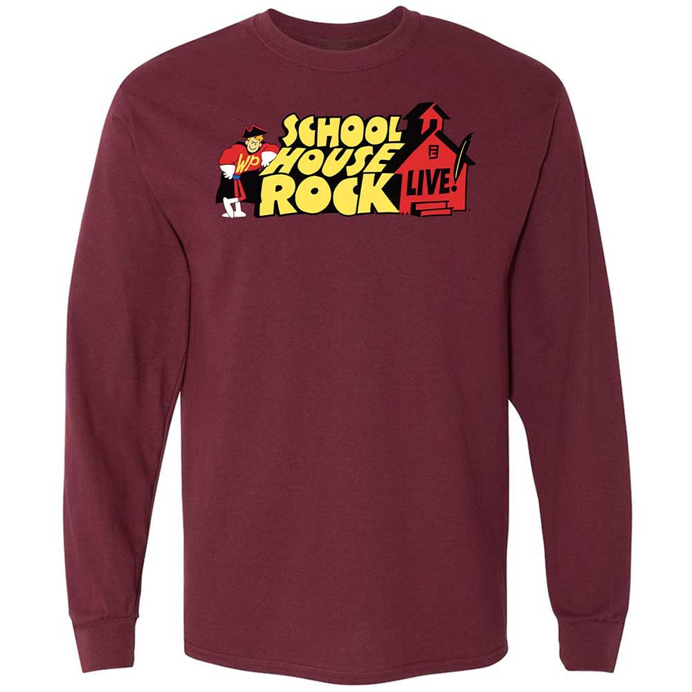 Long Sleeve T-Shirt - BP3RGEBA - Maroon - 16