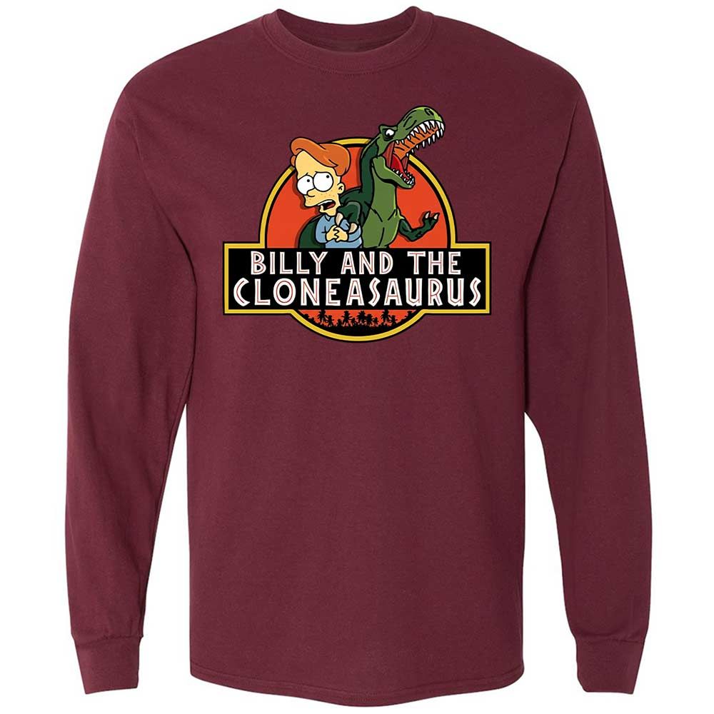 Billy And The Cloneasaurus - Maroon - 16