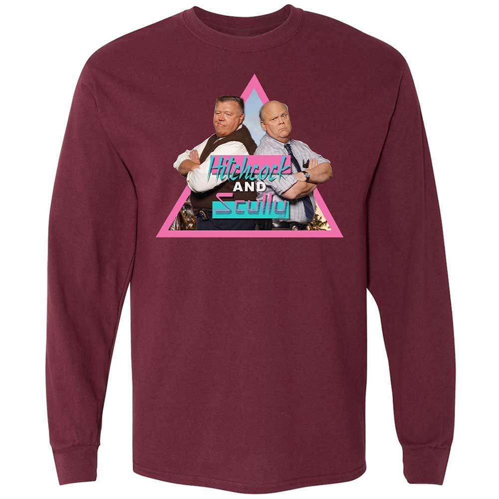 Long Sleeve T-Shirt - CFNSB988 - Maroon - 16