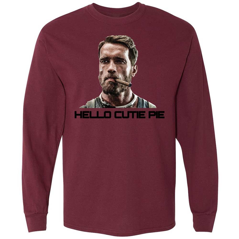 Hello Cutie Pie - Maroon - 16