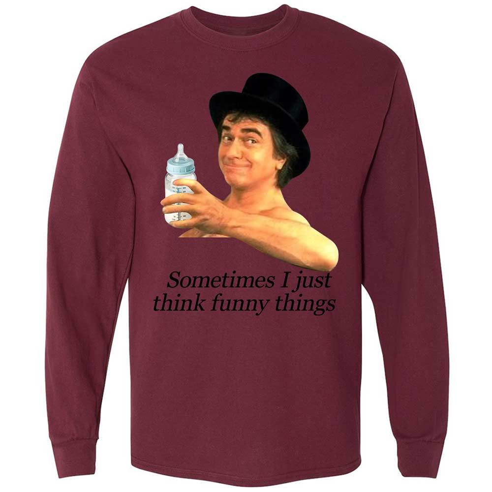 Sometimes I just think funny things - Maroon - 16