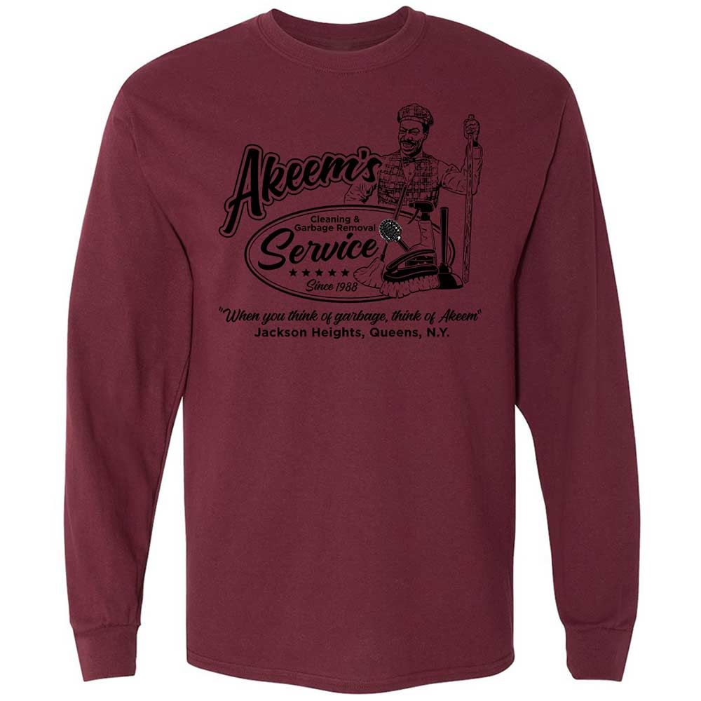 Long Sleeve T-Shirt - UHDLDA2L - Maroon - 16