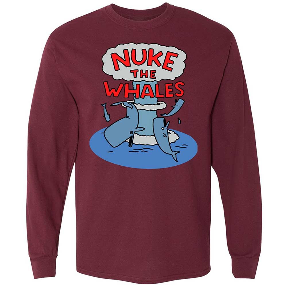 Nuke the Whales - Maroon - 16