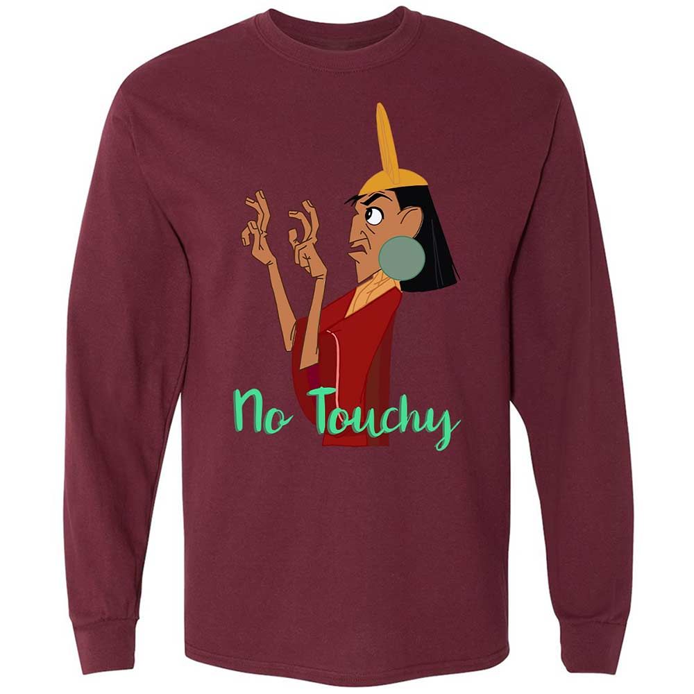 Long Sleeve T-Shirt - 6JGRZNBM - Maroon - 16