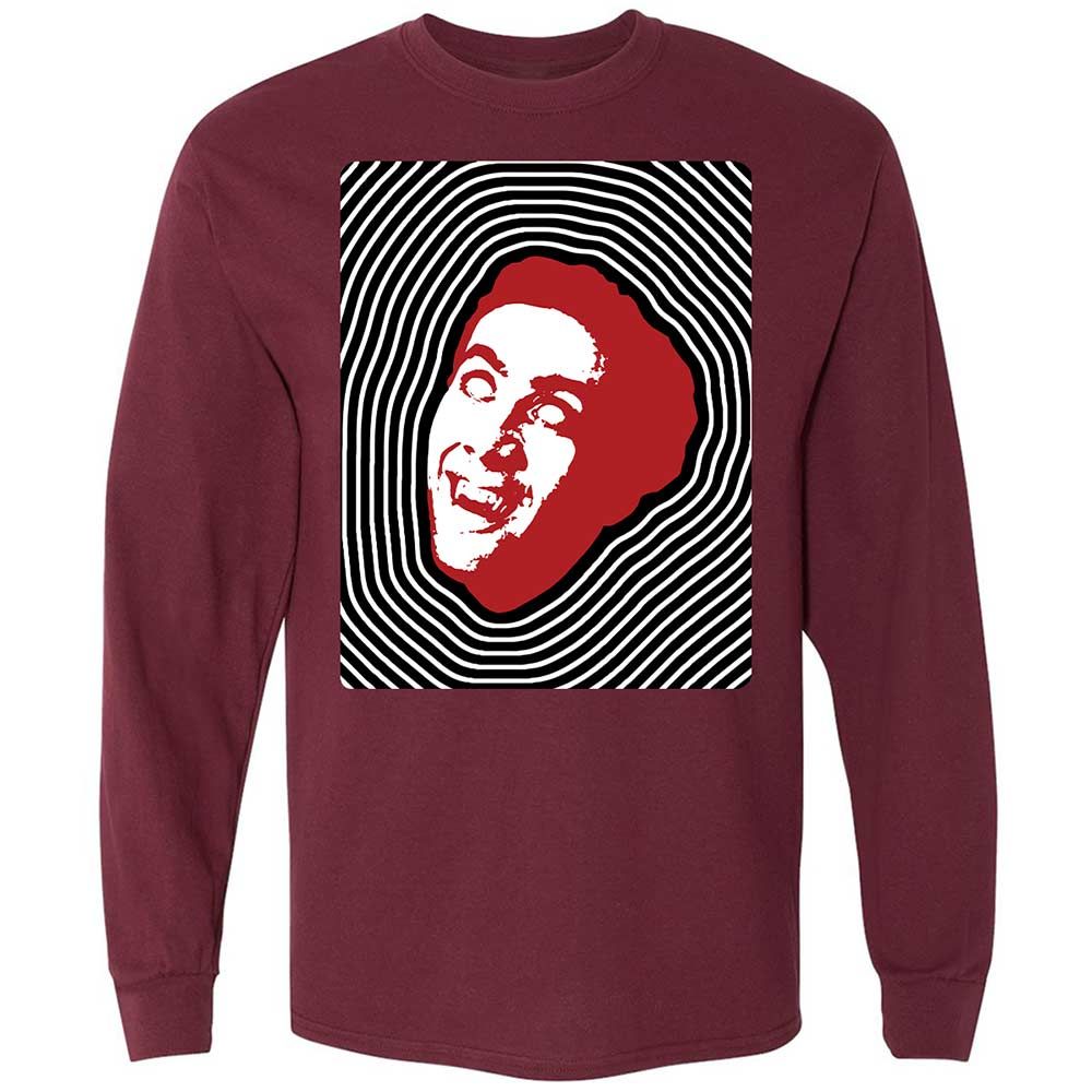 Psychedelic Nicolas Cage - Maroon - 16