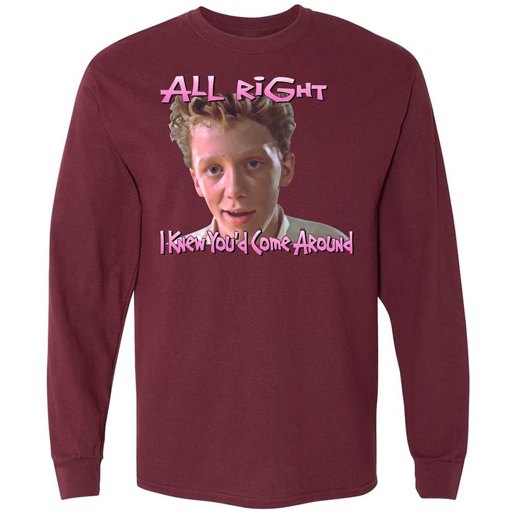 Long Sleeve T-Shirt - WCSECTG5 - Maroon - 16