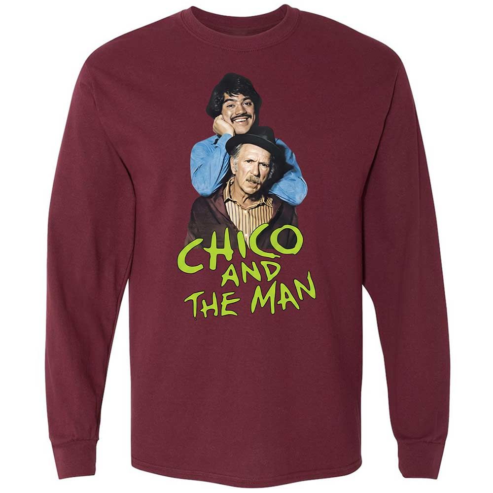 Long Sleeve T-Shirt - CHCVKC2U - Maroon - 16